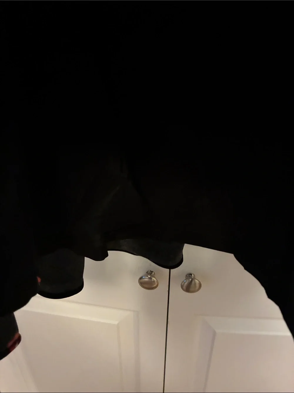 kate spade Black Dress with Red Floral Print and Peter Pan Collar